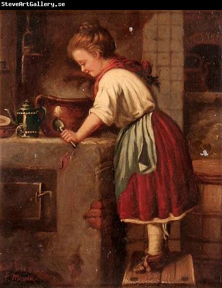 Gustave Moreau La jeune cuisiniere